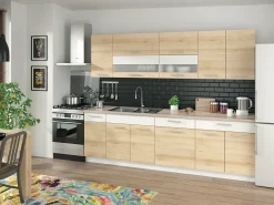 Dør til opvaskemaskine Mode Beech 120