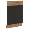 Dør til opvaskemaskine Wood Grey 107