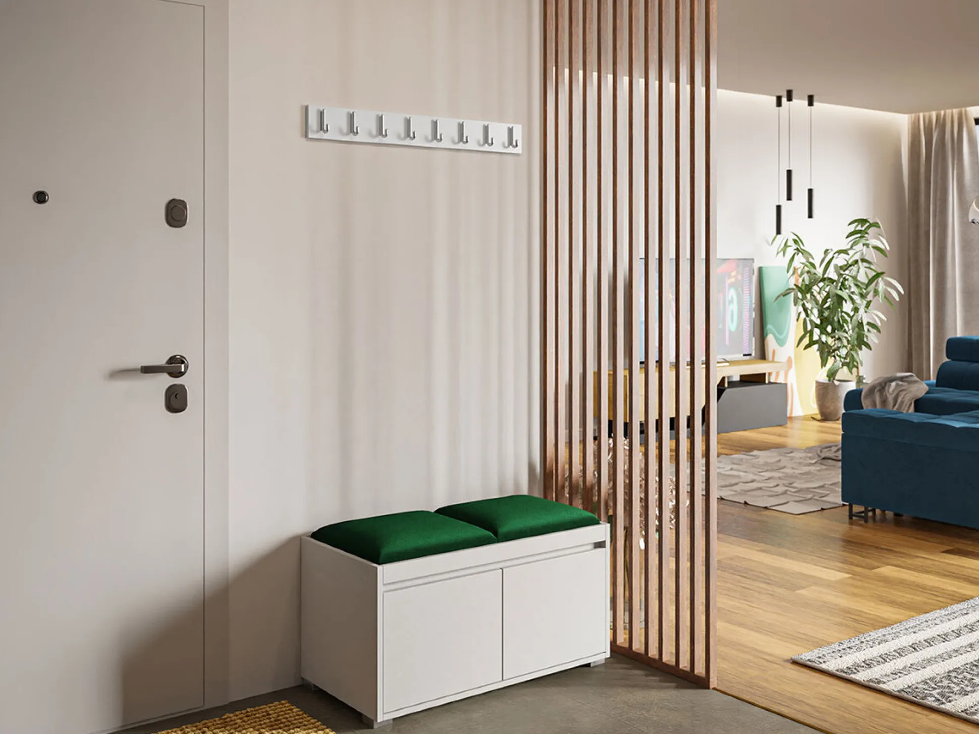 Entrésæt Comfivo Pinus I (Hvid + Manila 35)