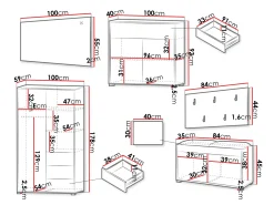 Entrésæt Comfivo Tutela V (Hvid)