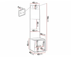 Entrésæt Hartford 378 (Hvid)