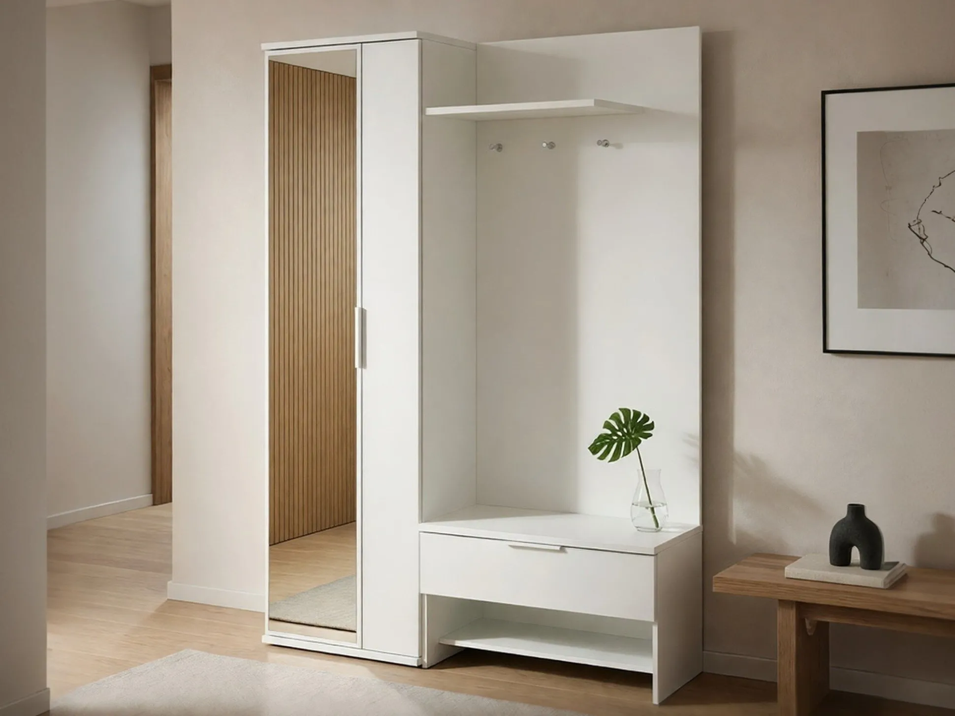 Entrésæt Honolulu 160 (Hvid)