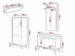 Entrésæt Levtena 106