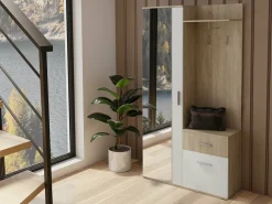 Entrésæt Pavo (Sonoma eg + Hvid)