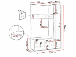 Entrésæt Pinis IX (Hvid)