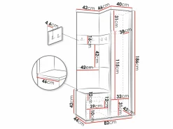 Entrésæt Pinis XXV (Hvid)