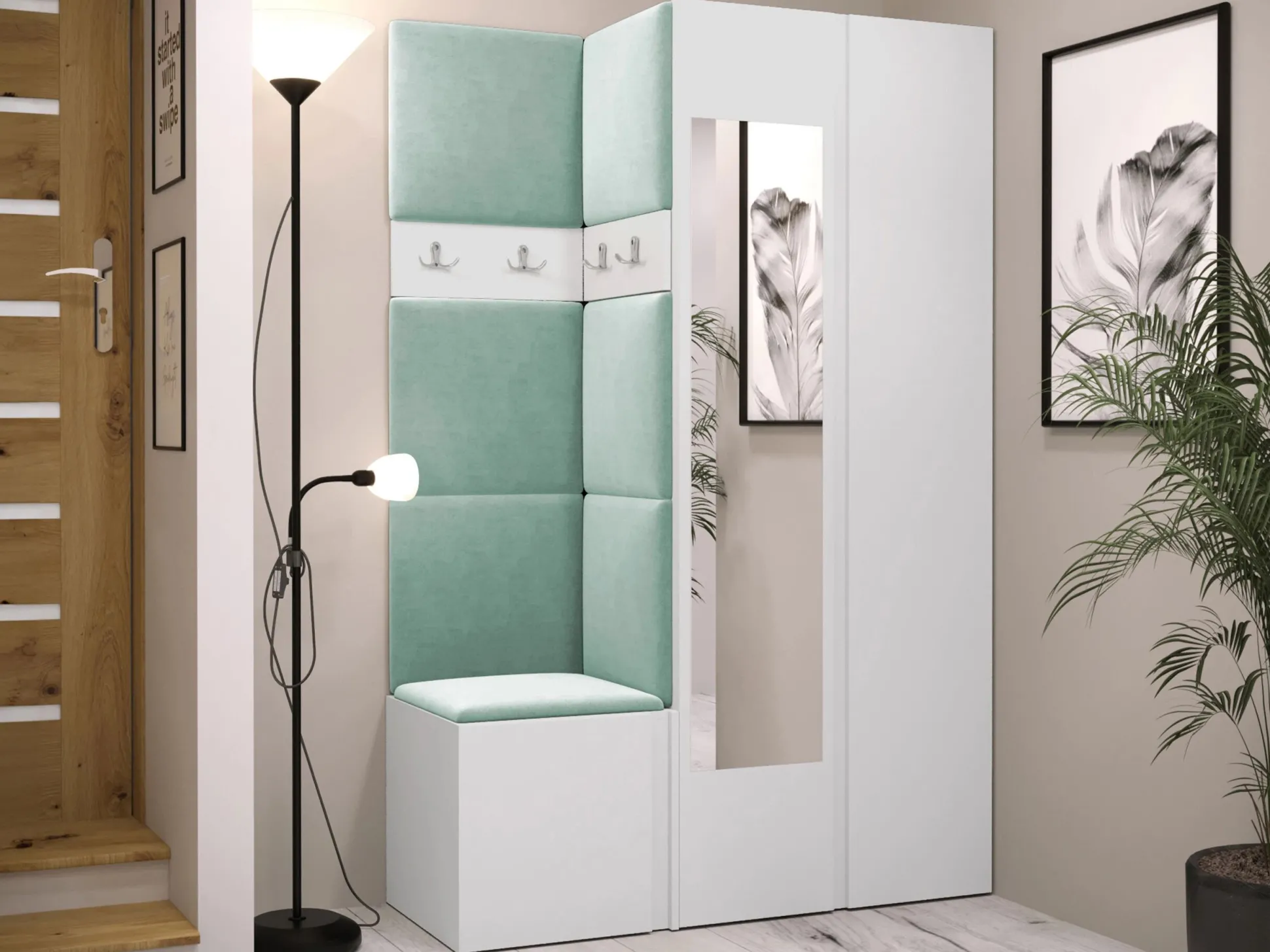 Entrésæt Pinis XXVI (Hvid)