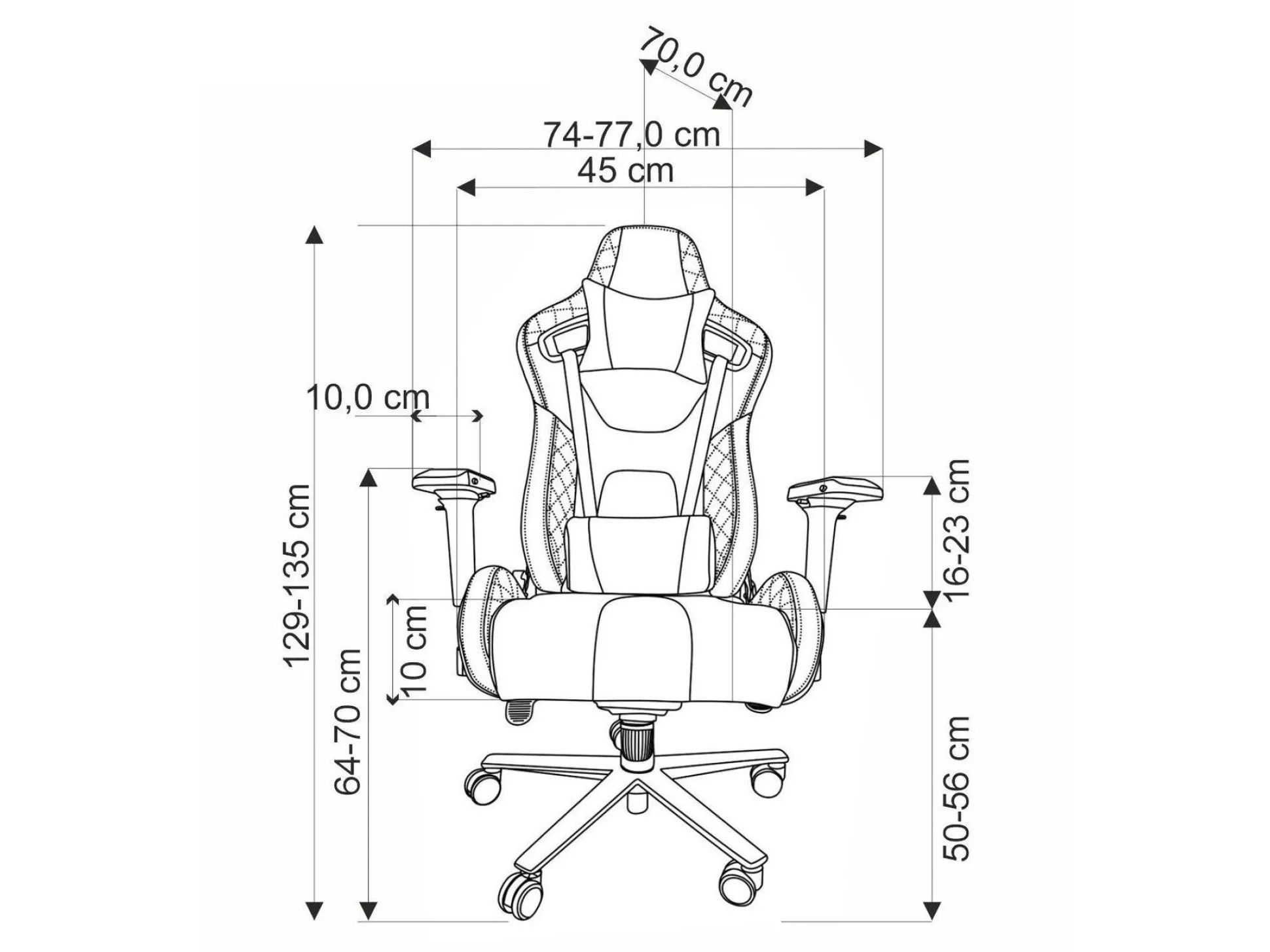 Gamingstol Houston 1620