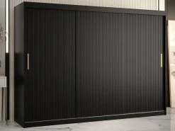 Garderobeskab Anulio II (Sort)