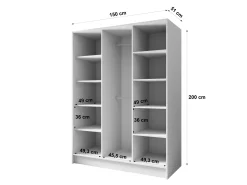 Garderobeskab Arecibo 101