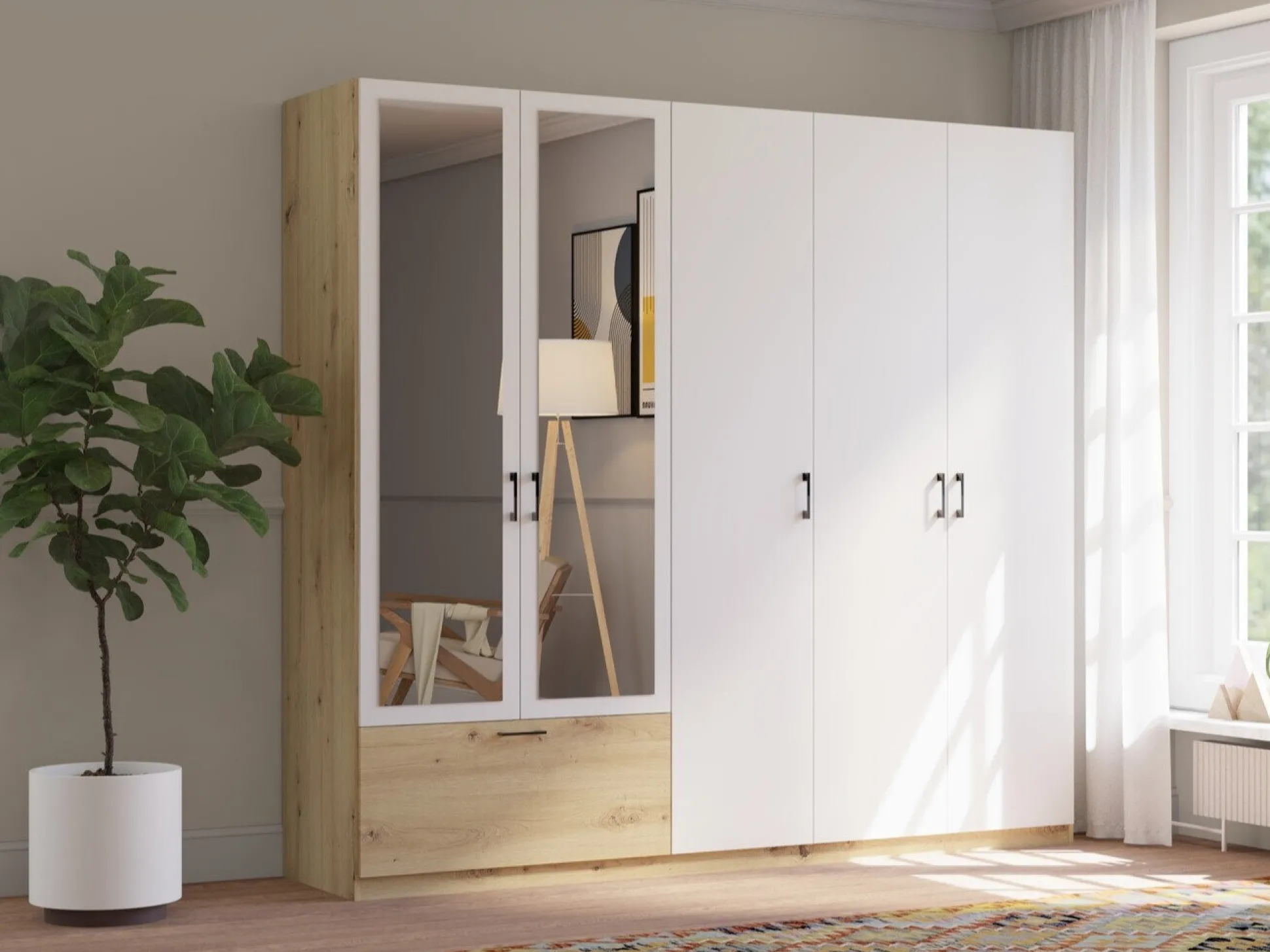 Garderobeskab Bristol 214