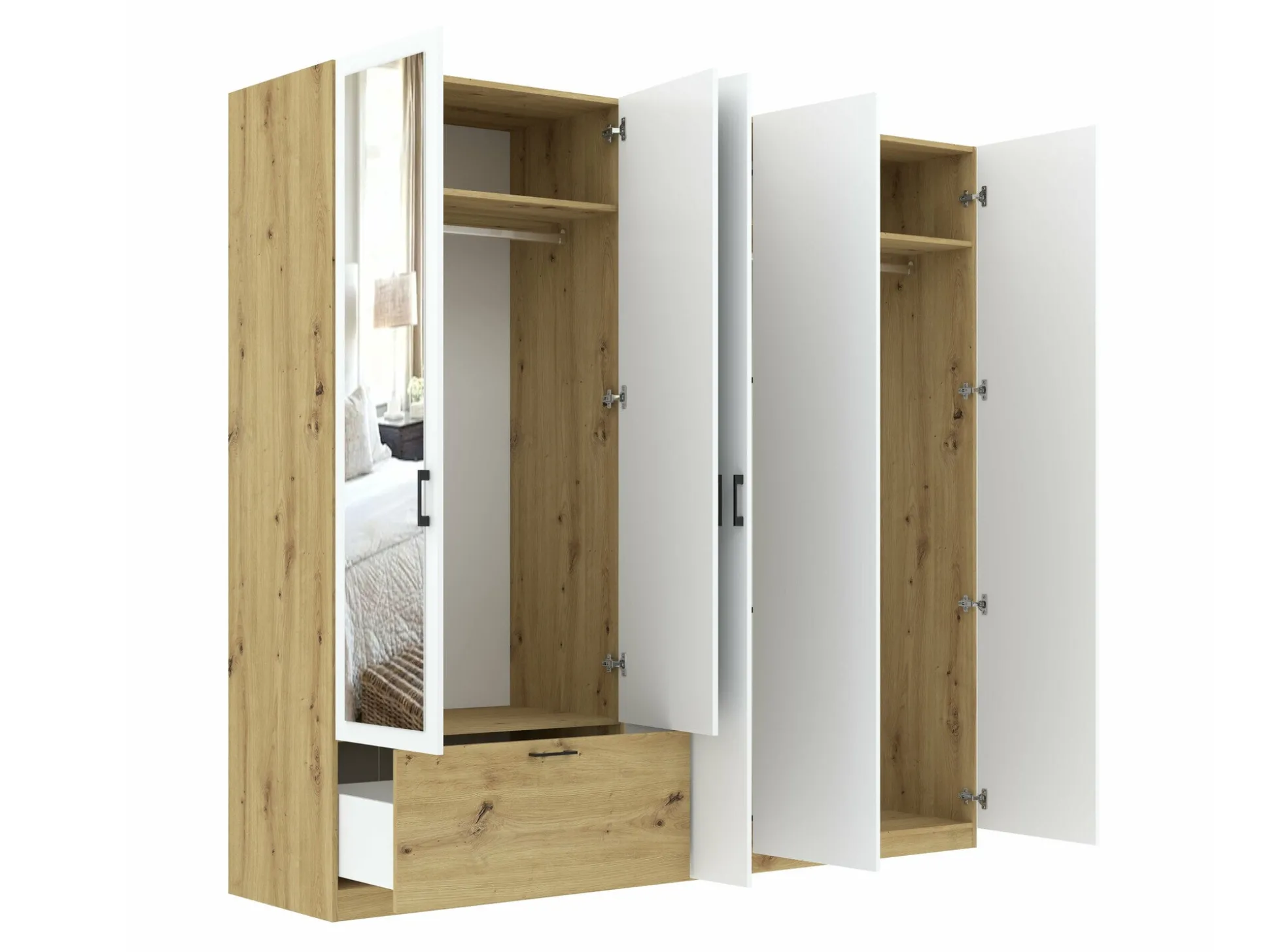 Garderobeskab Bristol 214