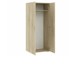 Garderobeskab Bristol 187 (Sonoma eg)