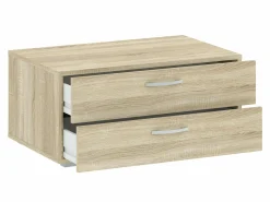 Garderobeskab Bristol 187 (Sonoma eg)