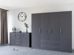 Garderobeskab Cavmero 100 (Antracit)