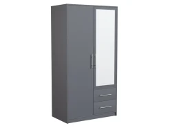 Garderobeskab Cavmero 104 (Antracit)