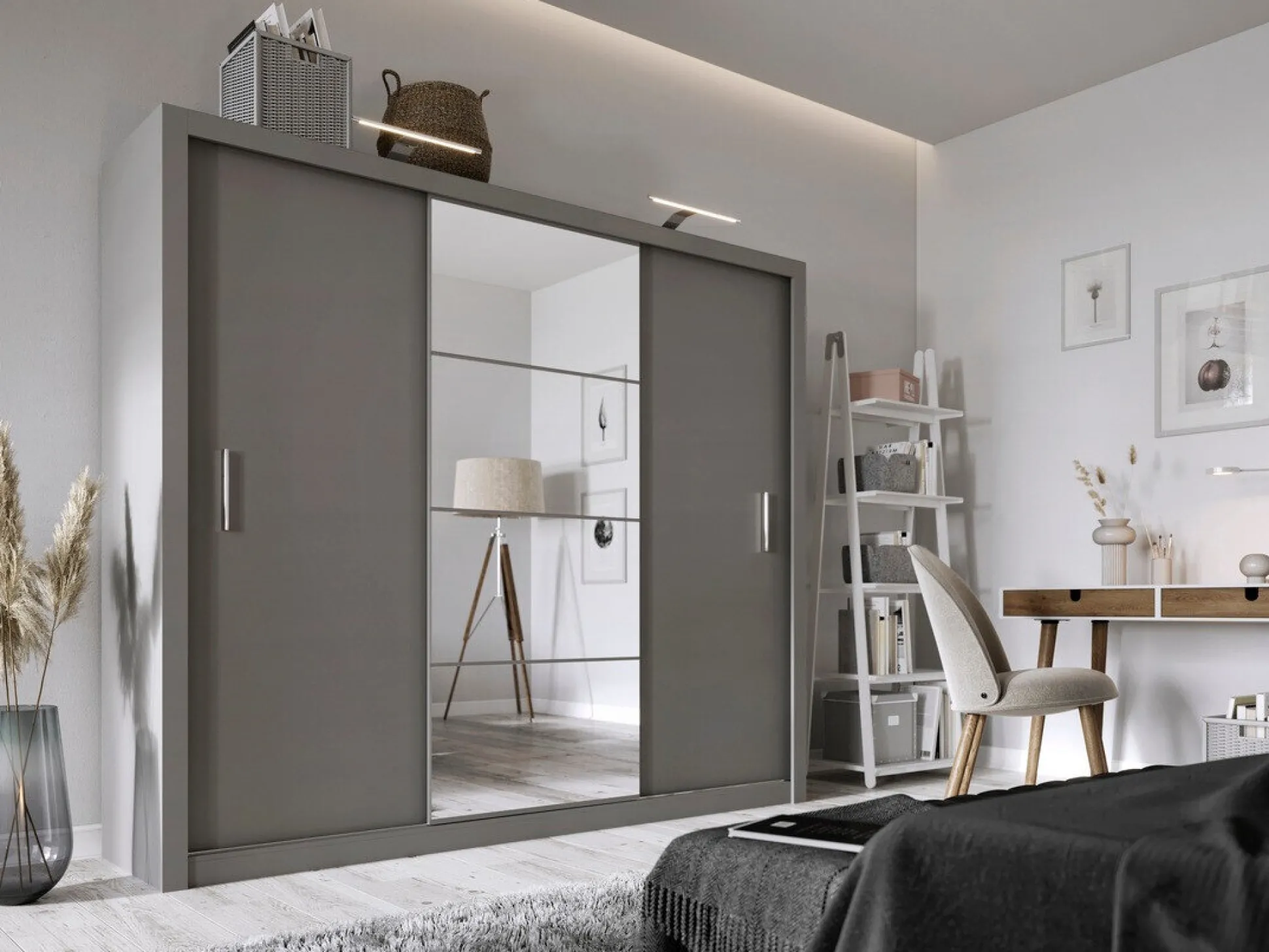 Garderobeskab Cirdelu 101 (Grå)