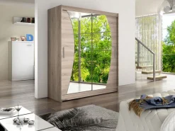 Garderobeskab Closico Camera X (Trøffel egetræ)