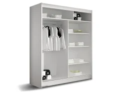 Garderobeskab Closico Camera IV (Sort)
