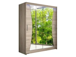 Garderobeskab Closico Camera IX (Trøffel egetræ)