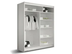 Garderobeskab Closico Camera IX (Trøffel egetræ)