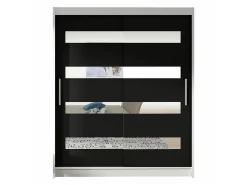 Garderobeskab Closico Camera XIII (Hvid + Sort)