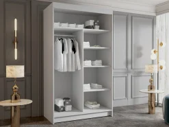 Garderobeskab Closico Corden III (Hvid)