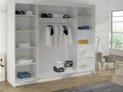 Garderobeskab Closico Durion I (Hvid)