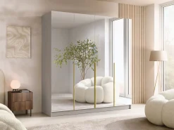 Garderobeskab Closico Navor III (Kashmir + Gylden)