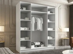 Garderobeskab Closico Navor II (Kashmir + Sort)