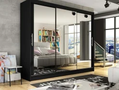 Garderobeskab Closico Ordo III (Sort)