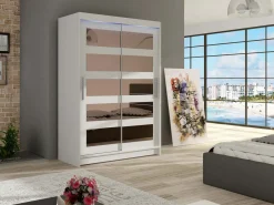 Garderobeskab Closico Pacron IV (Hvid)