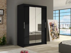 Garderobeskab Closico Pacron II (Sort)