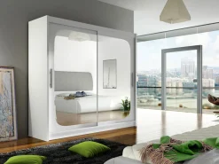 Garderobeskab Closico Pallor VIII (Hvid)