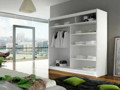 Garderobeskab Closico Pallor VIII (Hvid)