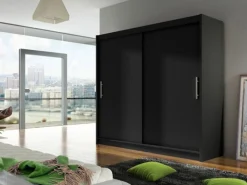 Garderobeskab Closico Pallor I (Sort)