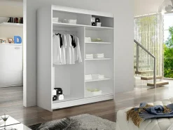 Garderobeskab Closico Salvor II (Sort + Artisan eg)