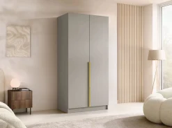 Garderobeskab Closico Staton I (Kashmir + Gylden)