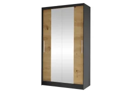 Garderobeskab Closico Structor II (Sort + Artisan eg)