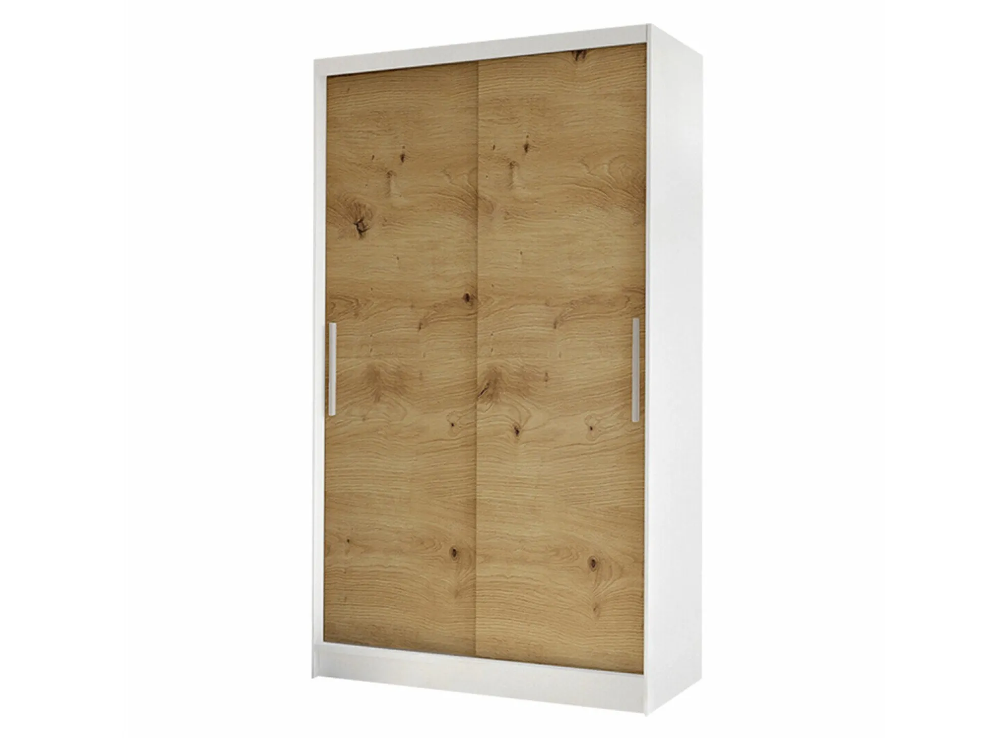 Garderobeskab Closico Structor I (Hvid + Artisan eg)