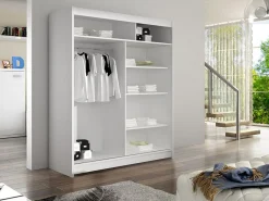 Garderobeskab Closico Vastor IV (Sort + Artisan eg)