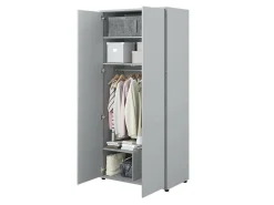 Garderobeskab Concept Pro Lenart Levfere 155 (Grå)