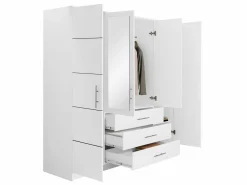 Garderobeskab Dortivu (Hvid)