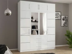 Garderobeskab Dortivu I (Hvid)