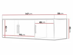 Garderobeskab Dortivu IV (Wellington eg)
