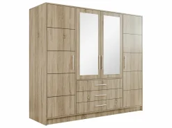 Garderobeskab Dortivu (Sonoma eg)