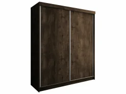 Garderobeskab Dover 108 (Mørk aske)