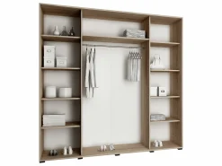 Garderobeskab Dover 105 (Mørk aske)