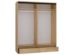 Garderobeskab Etrmoni 109 (Lyst træ)