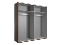 Garderobeskab Felelie 100 (Mørk flagstaf eg + Kobber)